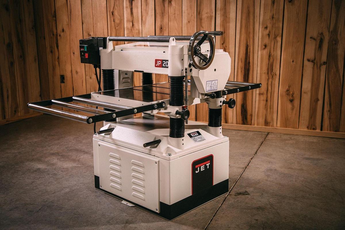 JWP-208-1, 20" 3HP, 1Ph Planer