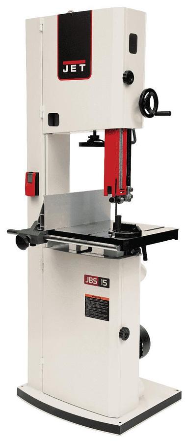 JWBS-15-3, 15-Inch Woodworking Bandsaw, 3 HP, 1Ph 230V