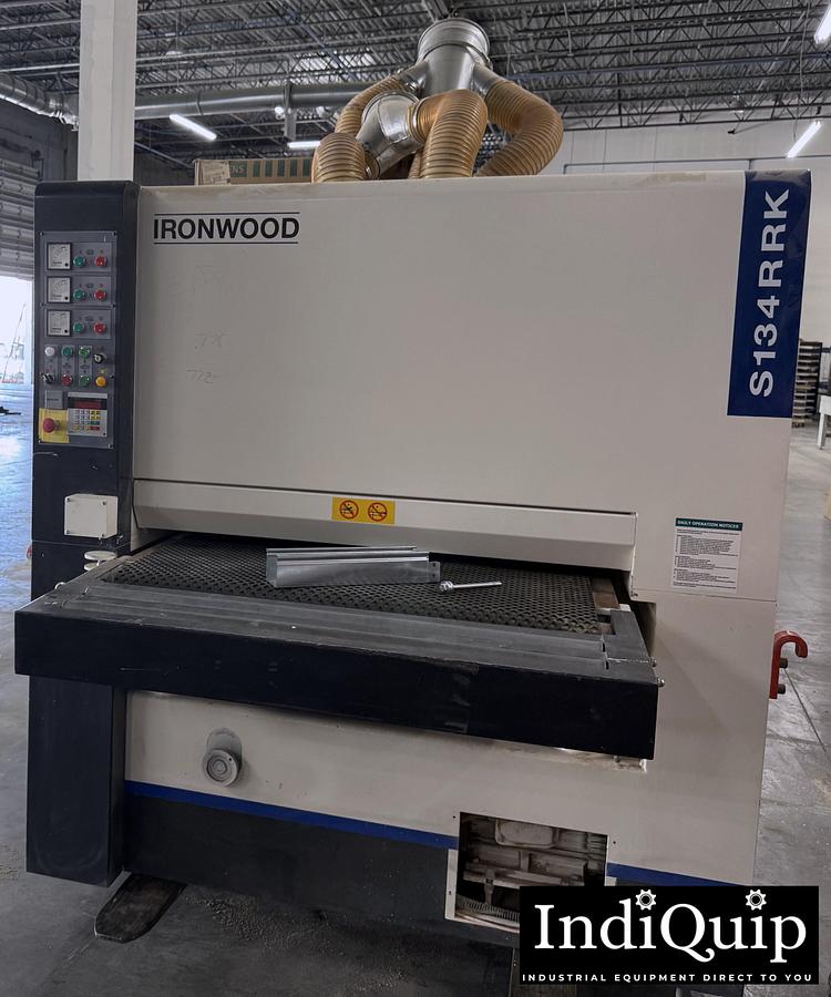 Used 2019 Ironwood S134RRK Wide Belt Sander