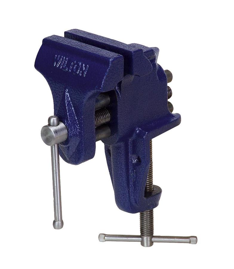 150, Bench Vise - Clamp-On Base, 3" Jaw Width, 2-1/2" Maximum Jaw Opening