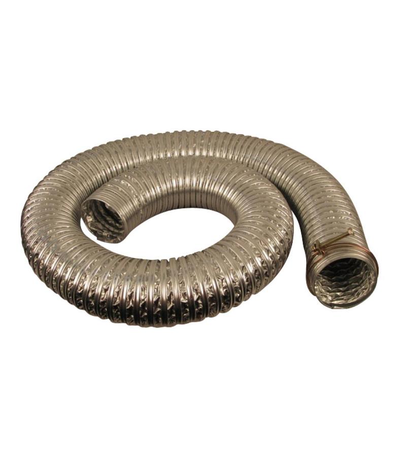 JET — Heat Resistant Dust Collection Hose, 3 in dia x 8 ft length, max 130 degrees