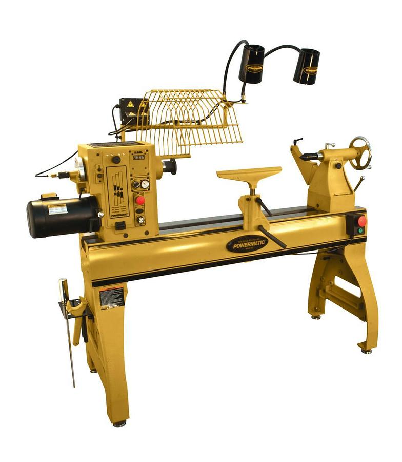24" x 42" EVS Woodworking Lathe, 3 HP, 1Ph 230V (4224B)