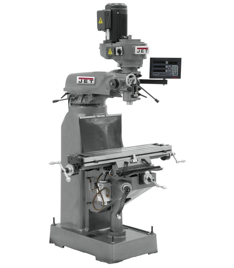 JVM-836-1 Mill With Newall DP700 DRO With X and Y-Axis Powerfeed
