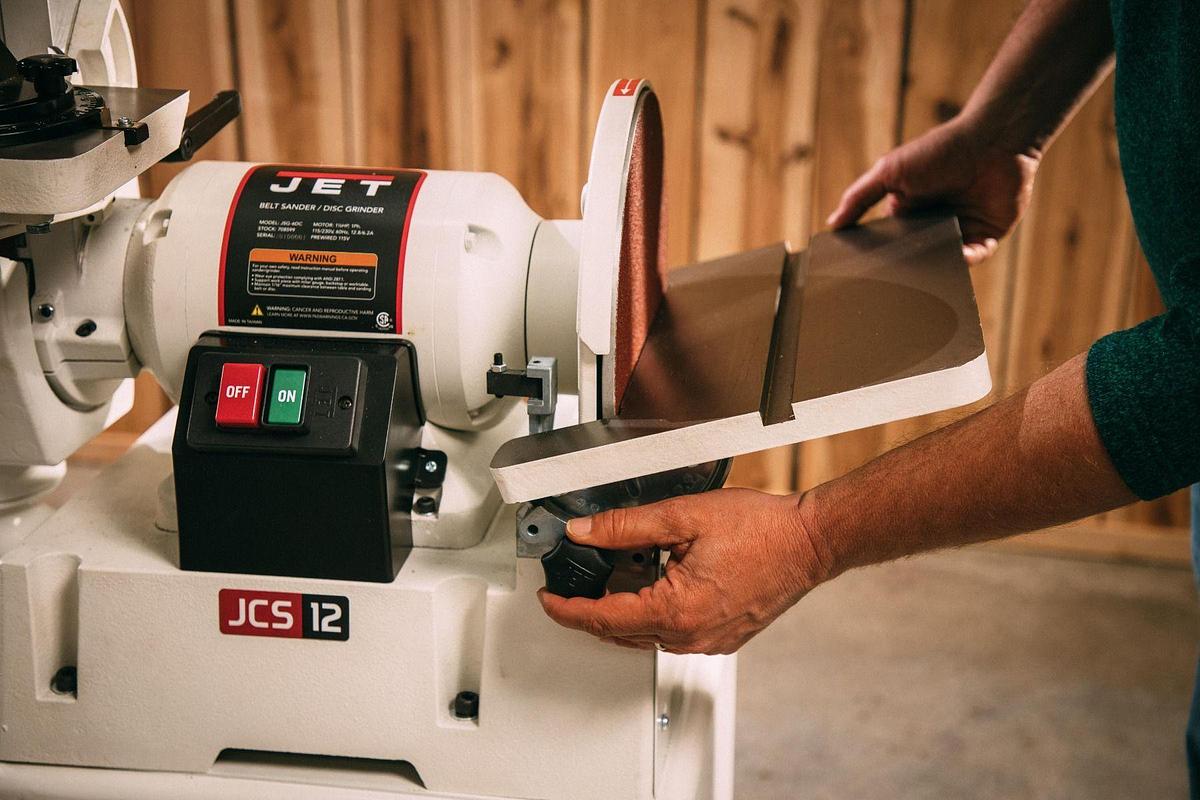 JSG-6DC, 6" x 48" Belt / 12" Disc Sander, 1-1/2HP, 1Ph 115/230V