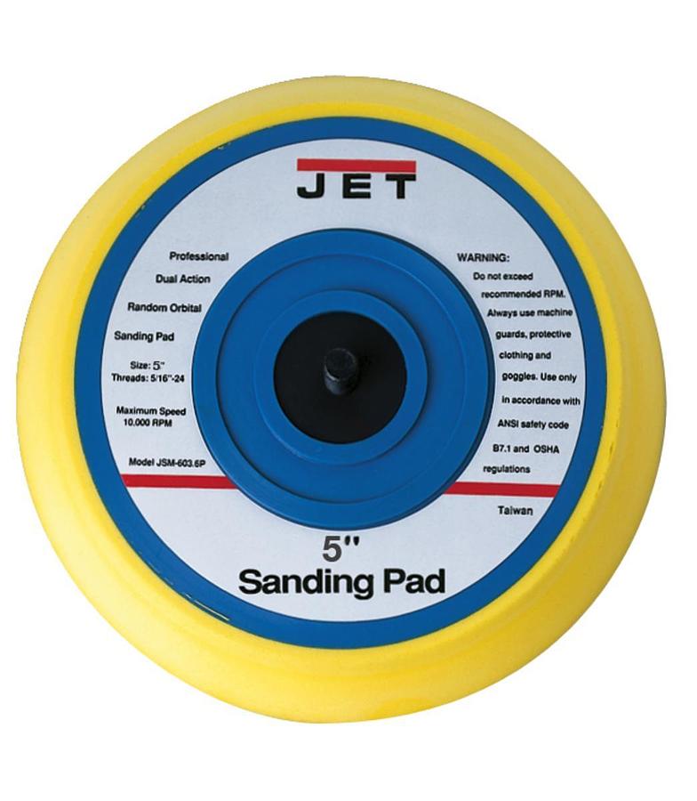 JET — JAT-730 Replacement 5 in Round Sanding Pad for JSM-603.5 Palm Sander