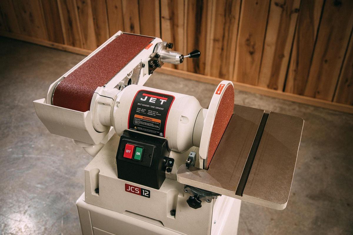 JSG-6DC, 6" x 48" Belt / 12" Disc Sander, 1-1/2HP, 1Ph 115/230V