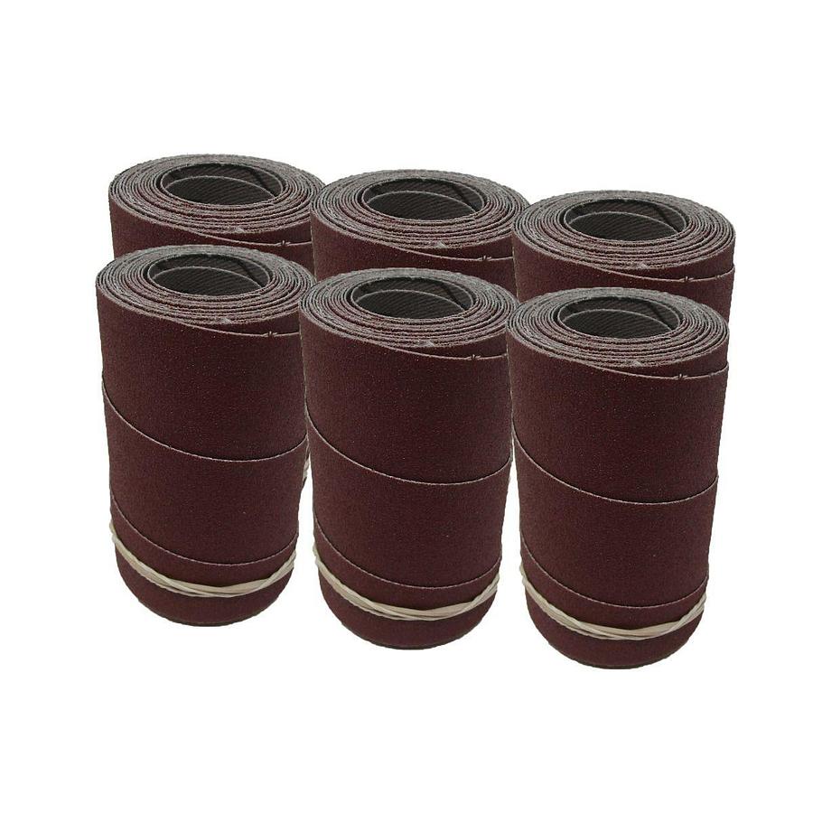 10" Ready-to-Wrap Sandpaper, 100 Grit (6-Pack)