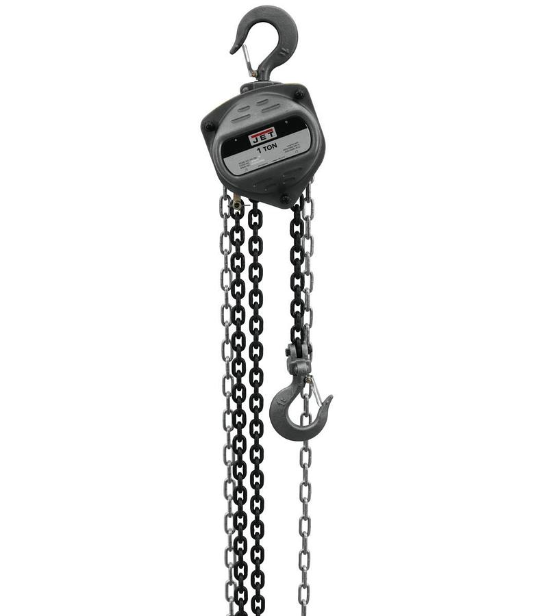 1-Ton Hand Chain Hoist with 30' Lift | S90-100-30