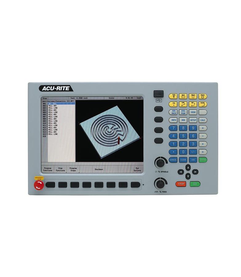 JTM-1050EVS2/230 Mill With 3-Axis Acu-Rite MilPwr G2 CNC Controller