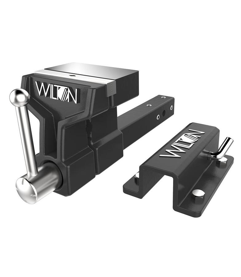 6" ATV All-Terrain Truck Hitch Vise, 6-3/4" Max Jaw Opening, 5" Throat