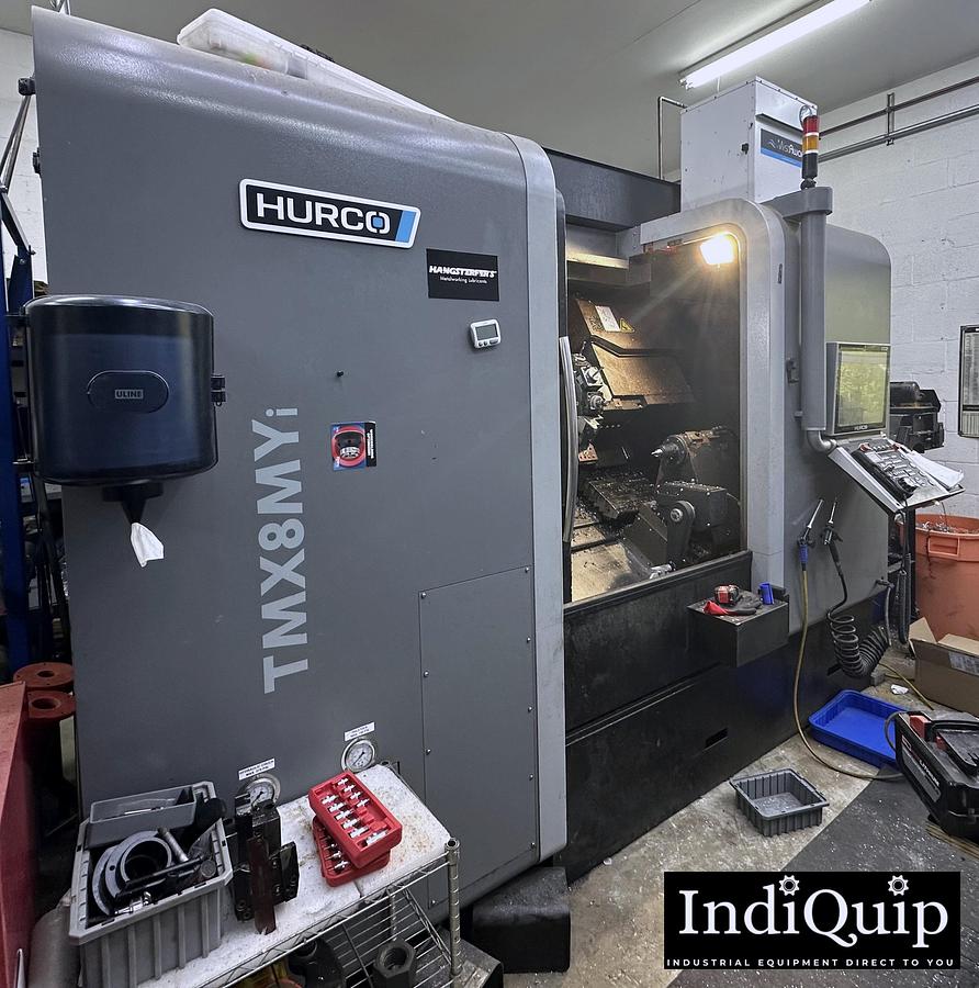 Used 2019 Hurco TMX8MYi CNC Lathe