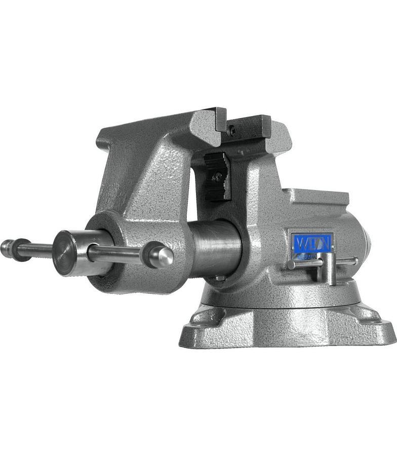 Mechanics Pro Vise 5-1/2” Jaw Width, 5" Jaw Opening, 360° Swivel Base