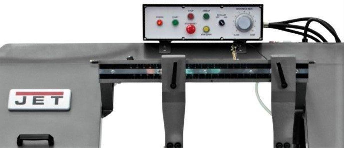 HBS-1321W, 13" x 21" Semi-Auto Horizontal Bandsaw