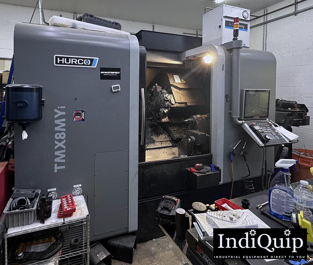 Used 2019 Hurco TMX8MYi CNC Lathe