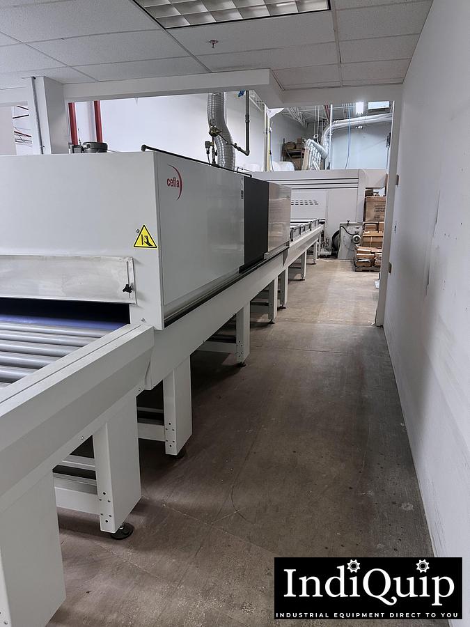 Used 2022 Cefla Automated Spray Finishing and Drying Line