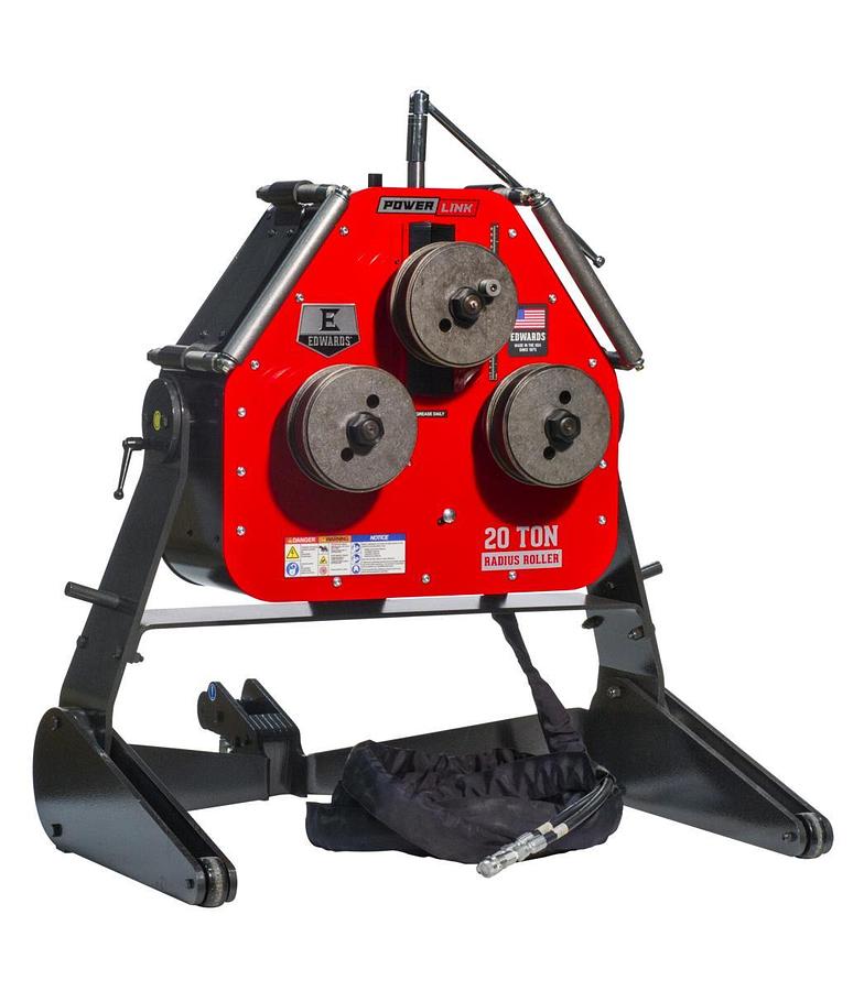 20 Ton Radius Roller and Portable Power Unit 230V, 3Ph