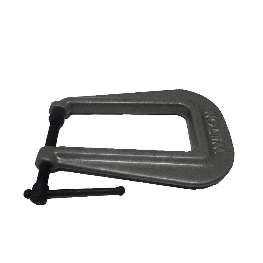 Deep-Reach Carriage C-Clamp, 0" – 1" Jaw Opening, 3" Throat Depth