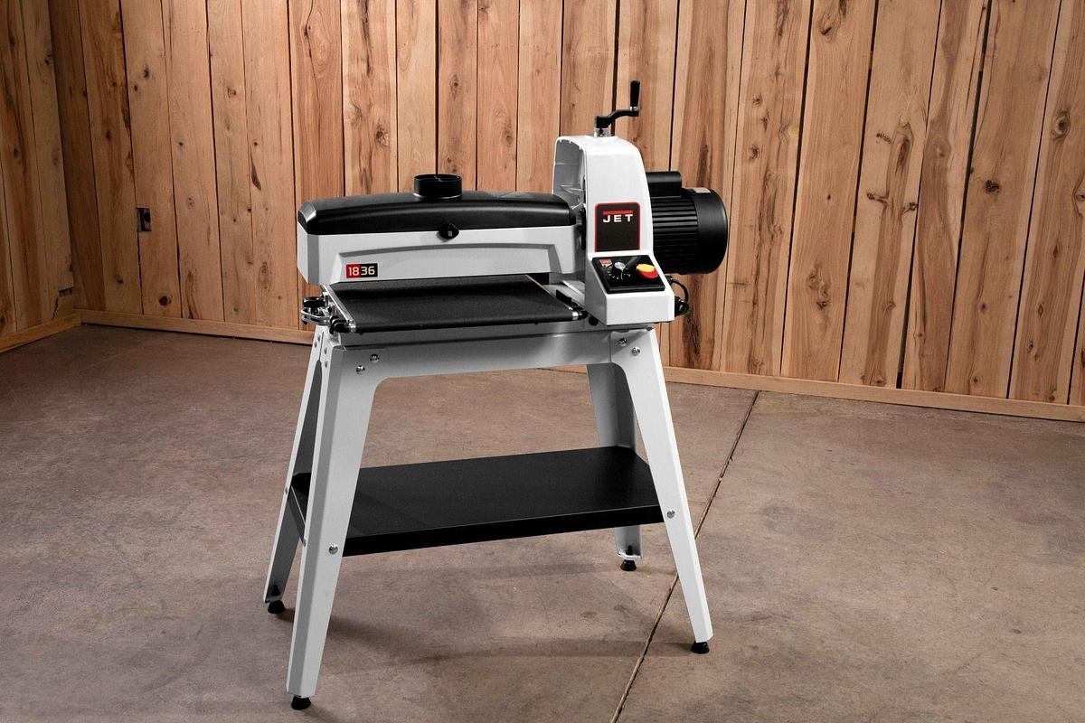 JWDS-1836 Drum Sander with Stand