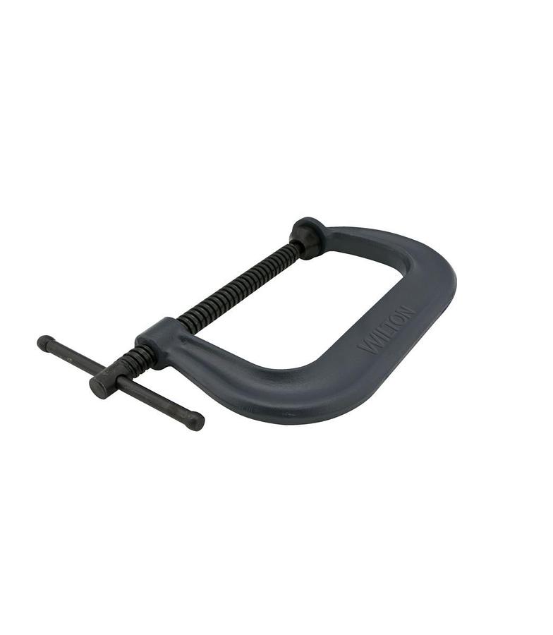 Drop Forged C-Clamp,  0 - 3” Opening, 2-7/16” Throat Depth
