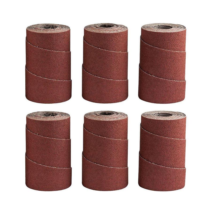 10" Ready-to-Wrap Sandpaper, 220 Grit (6-Pack)