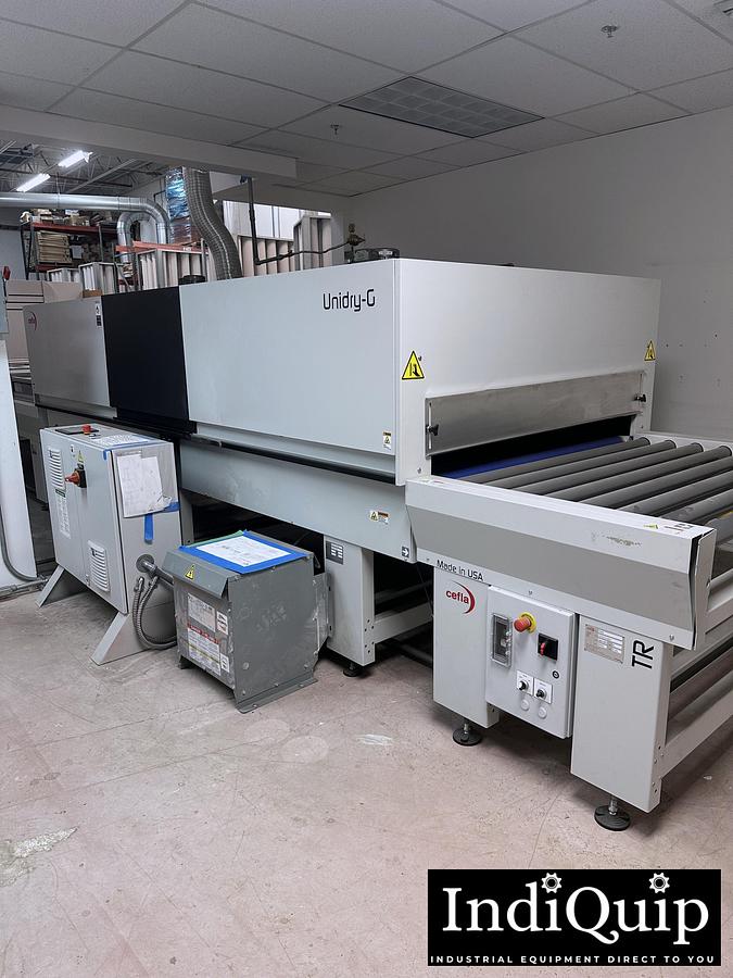 Used 2022 Cefla Automated Spray Finishing and Drying Line
