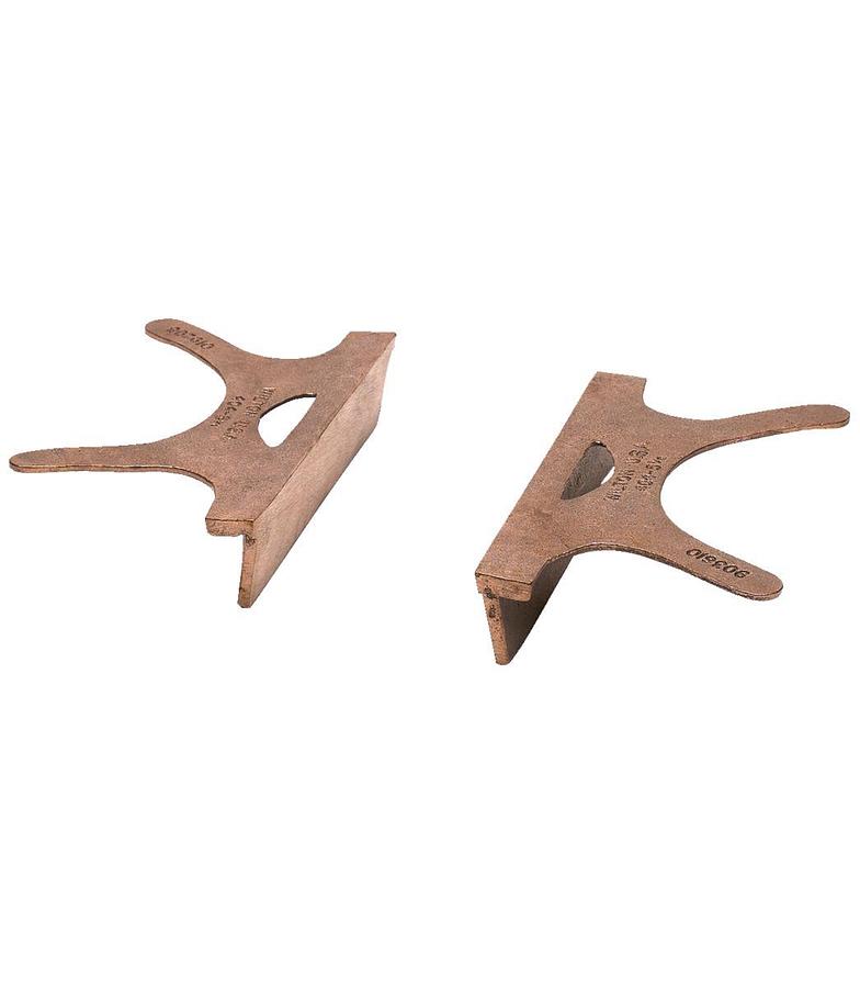 Wilton — 404-4 Copper Jaw Caps with 4" Jaw Width, 2-Pack