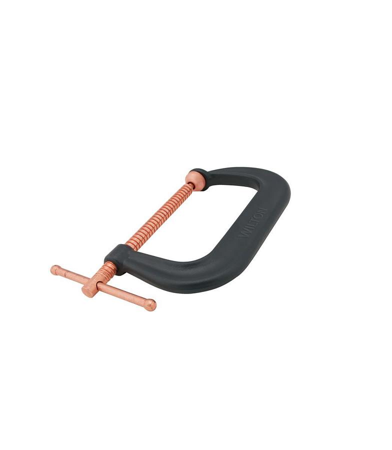 Spark-Duty Drop Forged C-Clamps, 0 - 2-1/8” Opening, 2-1/4” Throat Depth
