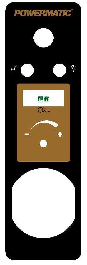 Label, Control Panel | PM2820EVS-315