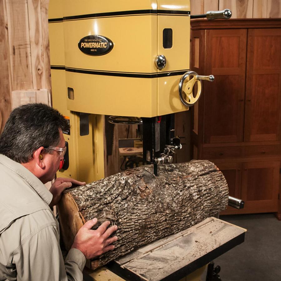 PM1800B-3T, 18-Inch Woodworking Bandsaw with ArmorGlide, 5 HP, 3Ph 460V