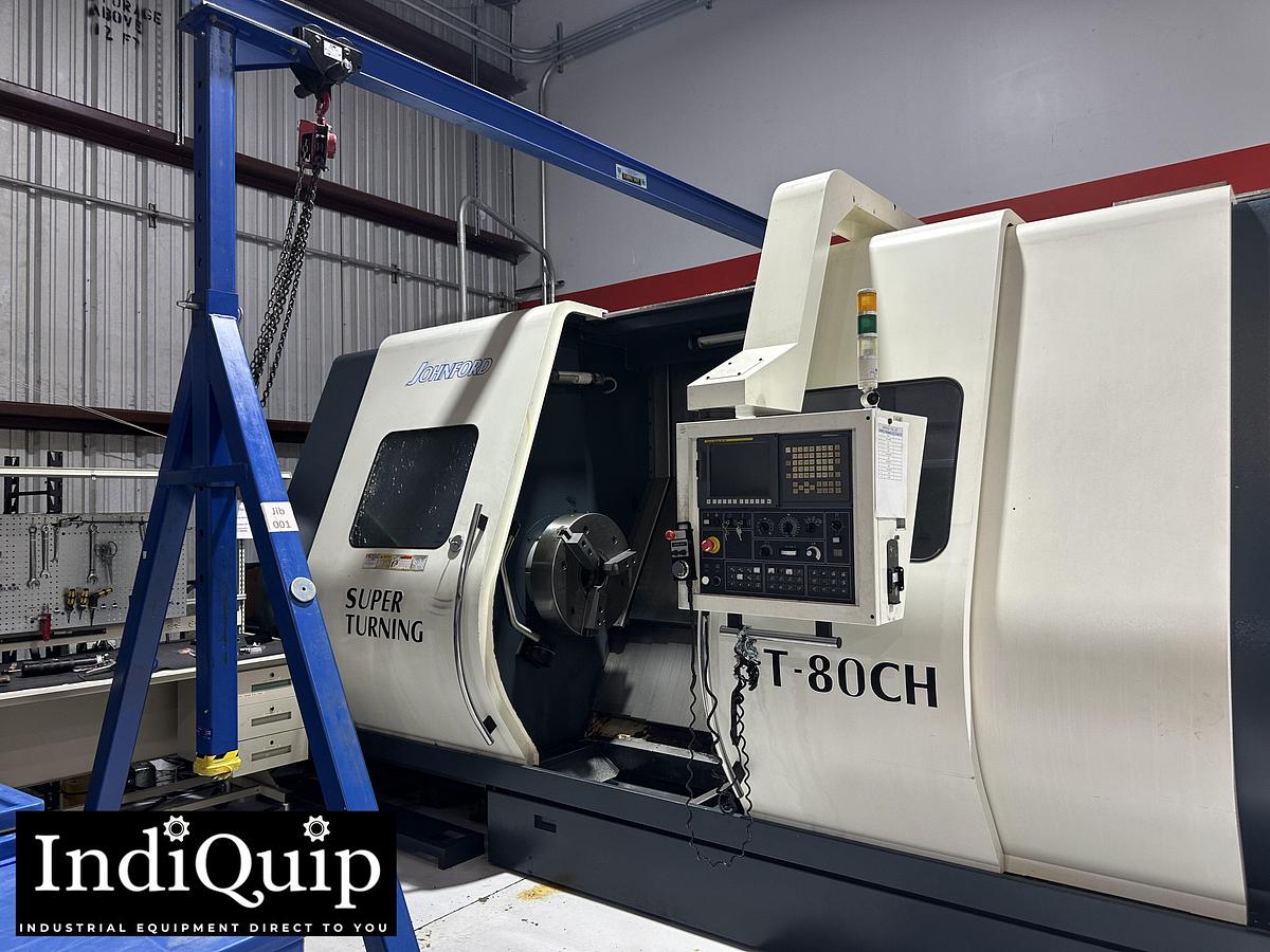 Used Johnford ST-80CH Super Turning CNC Lathe