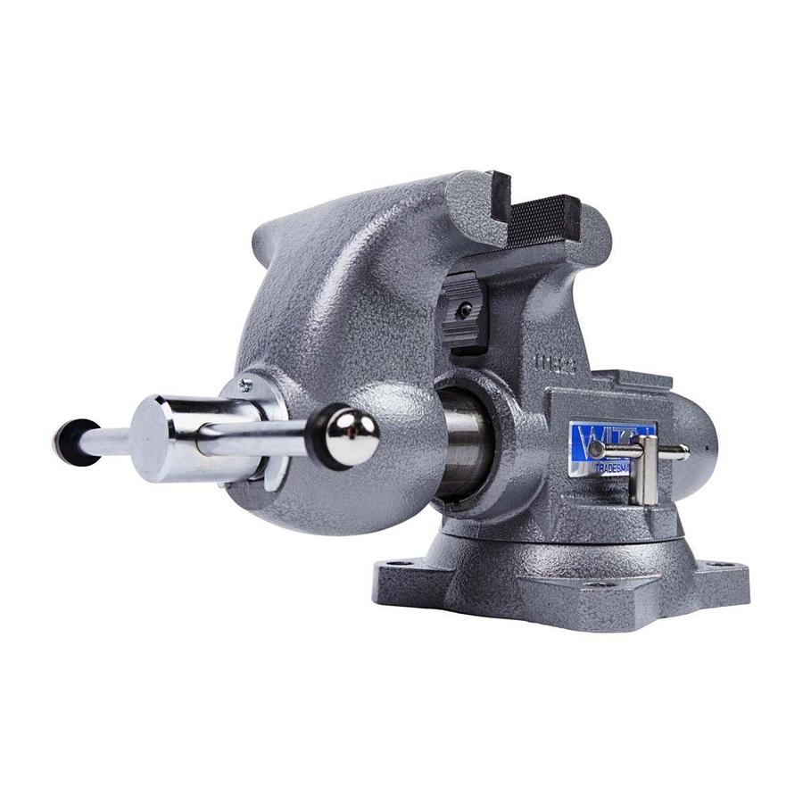 Tradesman 1765 Vise, 6-1/2"Jaw Width, 6" Jaw Opening, 4" Throat Depth