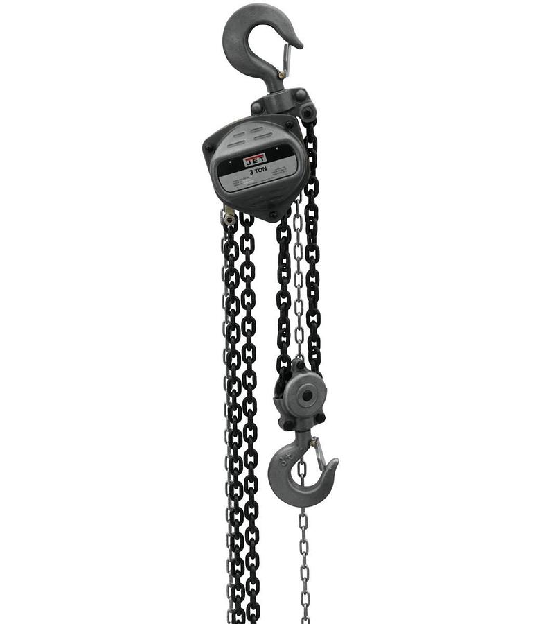 3-Ton Hand Chain Hoist with 20' Lift | S90-300-20