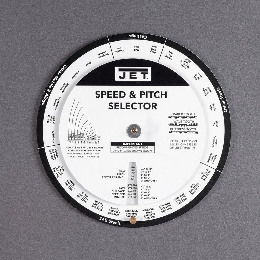 20" Continuous Variable Speed Vertical Bandsaw VBS-2012VS-DC