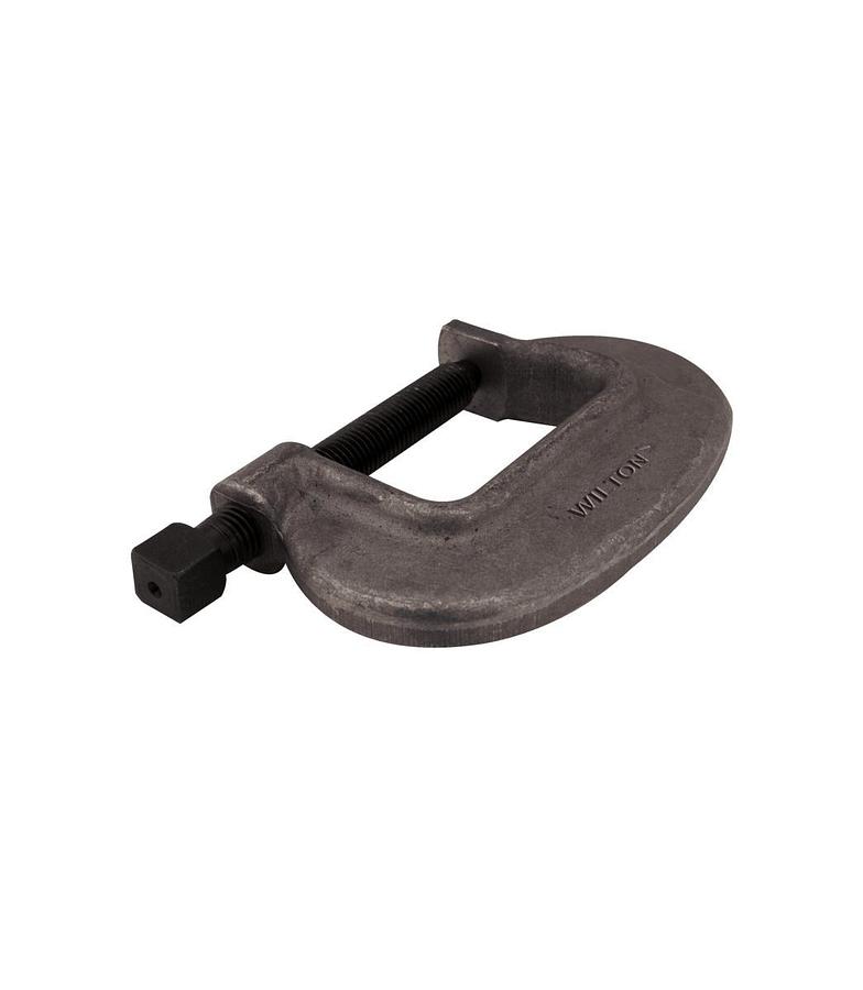 4-FC, "O" Series Bridge C-Clamp - Full Closing Spindle, 0 - 4-1/2" Jaw Opening, 2-7/8" Throat Depth