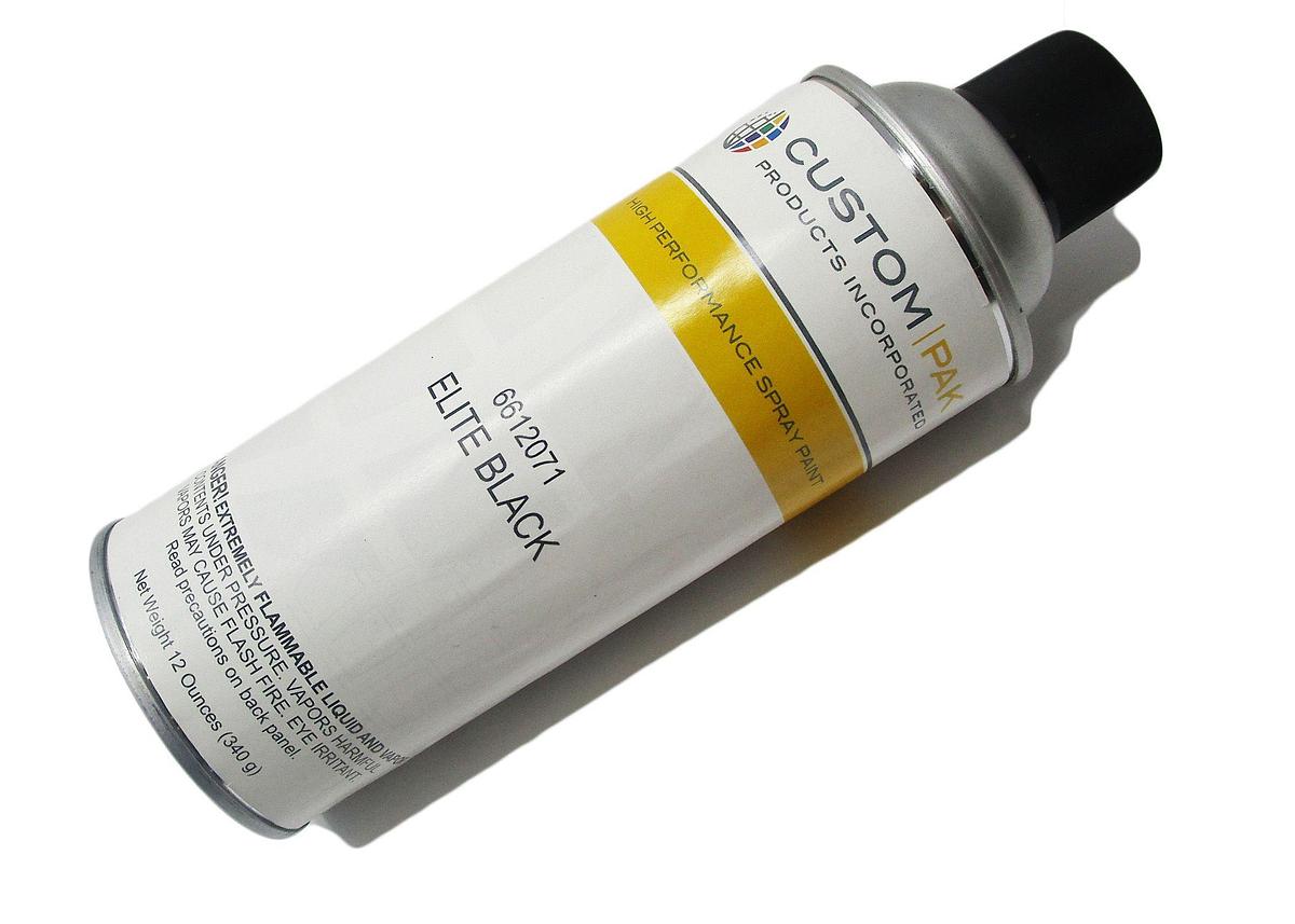 JET — Touch-up Spray Paint, Elite Black, 12 oz