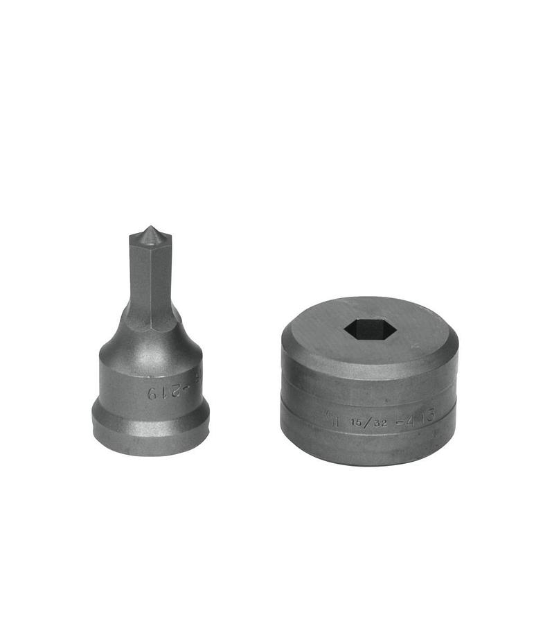 7/16" HEX Punch & Die Set with Key-Way | PDH5/8