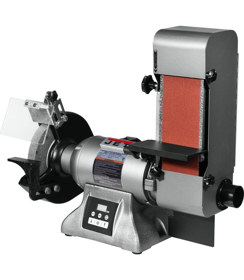 IBGB-436VS 8-Inch Variable Speed Industrial Grinder and 4 x 36 Belt Sander