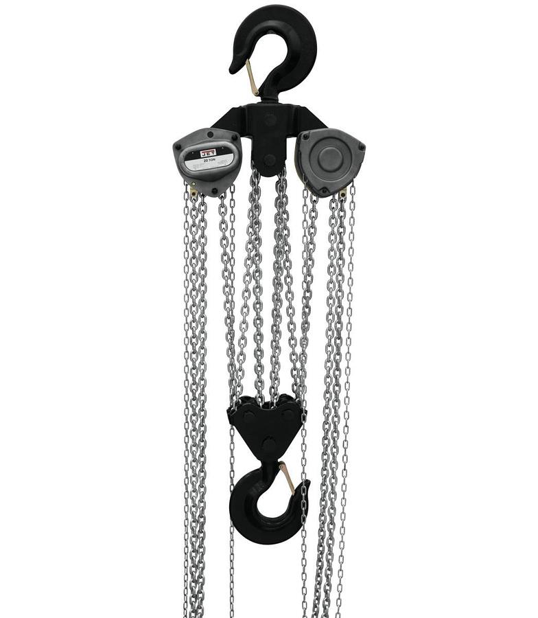 20-Ton Hand Chain Hoist with 30' Lift & Overload Protection | L-100-2000WO-30