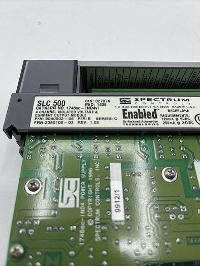 Used Allen Bradley 1746sc-IN04vi Ser c