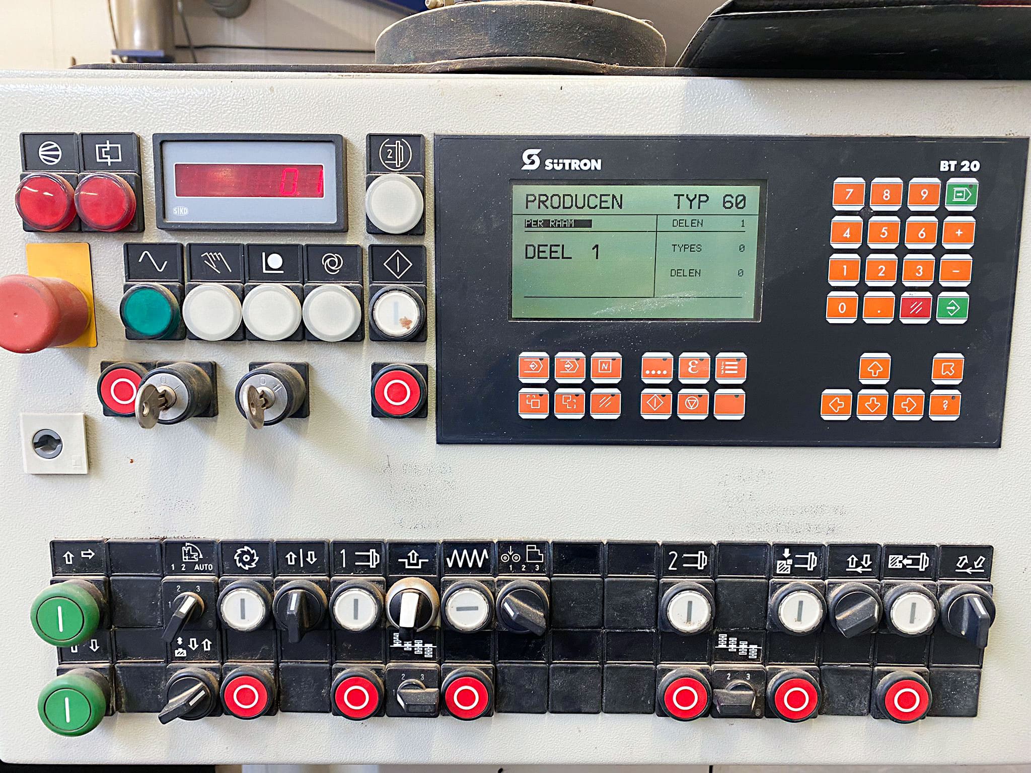 Used Weinig Unicontrol 6 - Four side planers - 1993