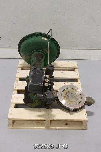 Used Fisher 8550-1051 8" Butterfly Control Valve #33259