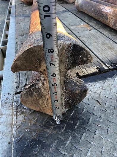 Used 8" x 44" Chisel Style Drill Bit