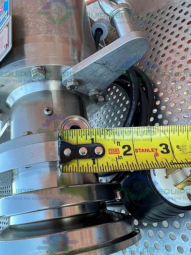 Used Silverson  AX3 High Shear Batch Mixer w/ Impeller, Homogenizer Head, 3450 RPM 1HP