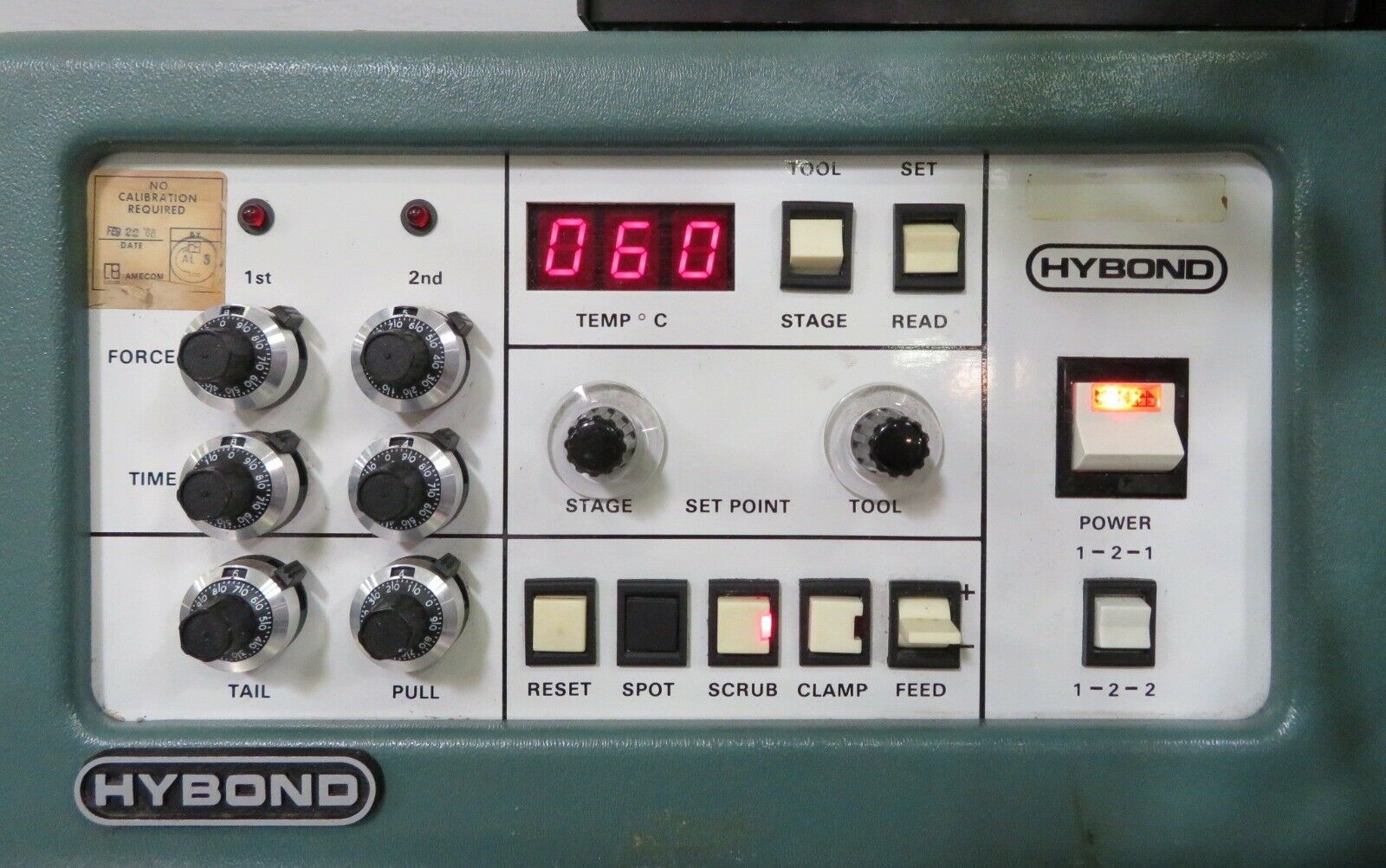 Used Hybond 552 45° Feed Thermocompression Wedge Wire/Ribbon Bonder refurb'd