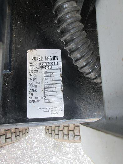 Used Den-Jet CE20-500 High-Pressure Water Blaster