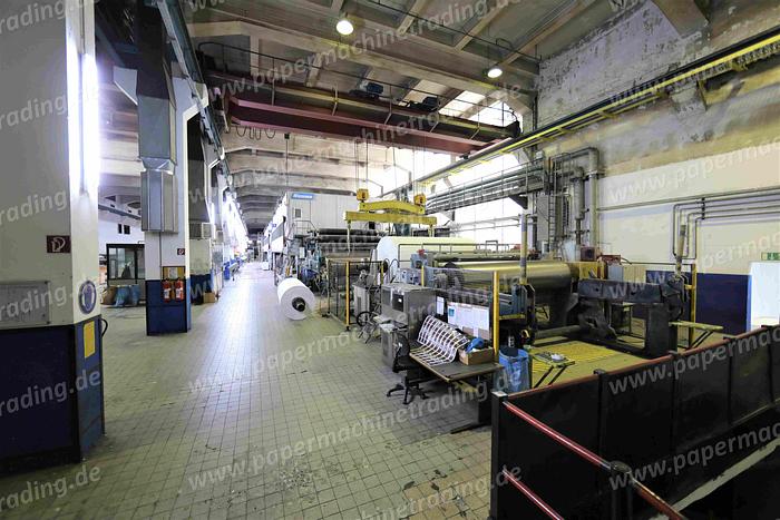 Gebraucht (PM2-98) Paper Machine Fourdrinier Make Voith 3300 mm #PM2-98