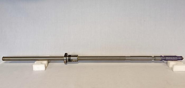 Gebraucht Geschliffener Präzisions Kugelgewindetrieb, D40 mm, 1600 mm, Danaher, gebraucht