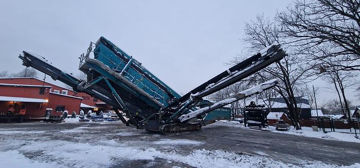 Used 2015 Powerscreen Chieftain 2100 3 deck