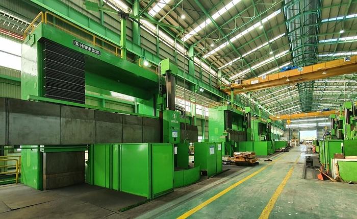 Used Lathe Vertical Turning CNC Hankook VTB 4550E