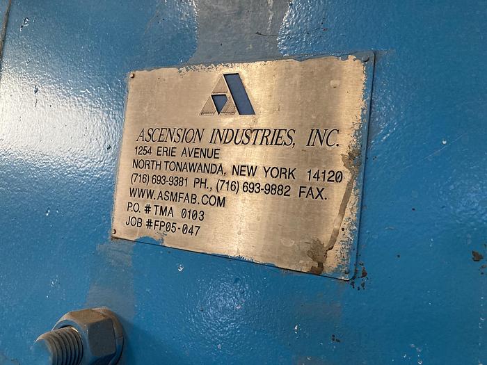 Used 30 CU. FT. MICRONICS FILTER PRESS - 800 MM (#9913)